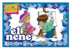 BLOCK DIBUJO N5 EL NENE BLANCO 24H