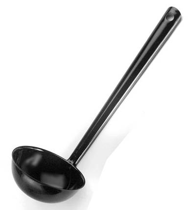 CUCHARON VITRIFICADO N10 32CM