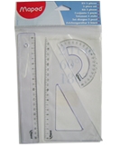 REGLAS SET X3 GEOMETRIA MAPED 20CM