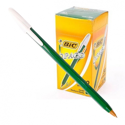 BOLIGRAFO OPACO BIC VERDE