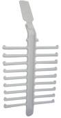 PERCHA P/CORBATAS / CINTOS PLAST 23CM
