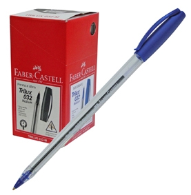 BOLIGRAFO FABER CASTELL TRILUX AZUL