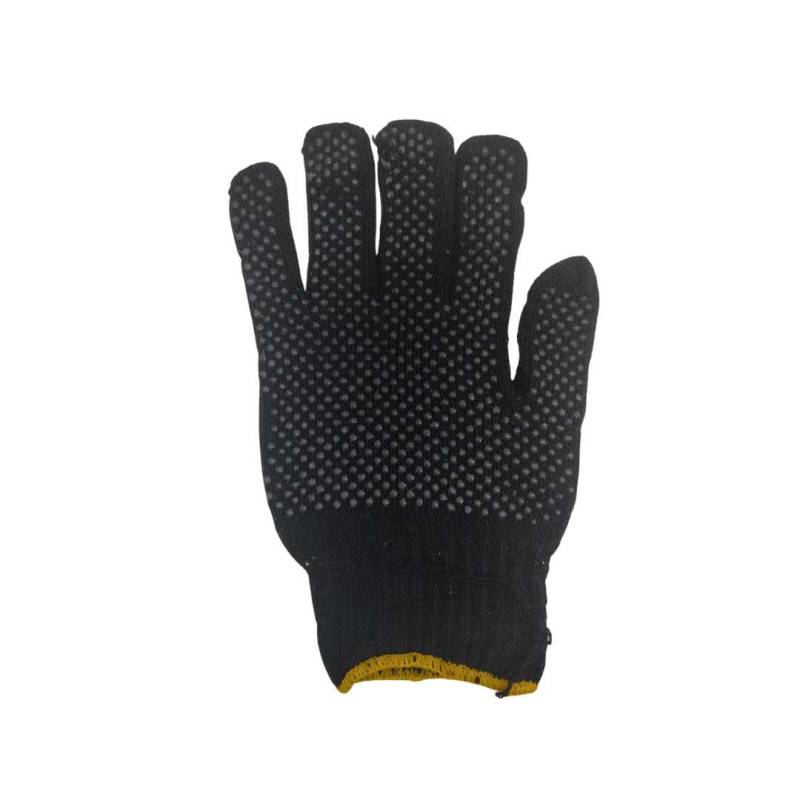 GUANTE MOTEADO NEGRO