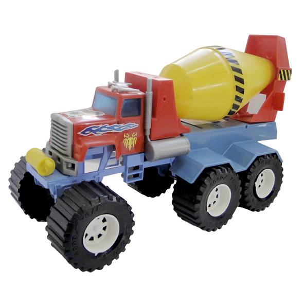 CAMION CEMENTERO 6 RUEDAS PLAST 36CM