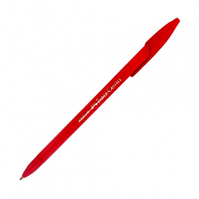 BOLIGRAFO FABER CASTELL OPACO ROJO