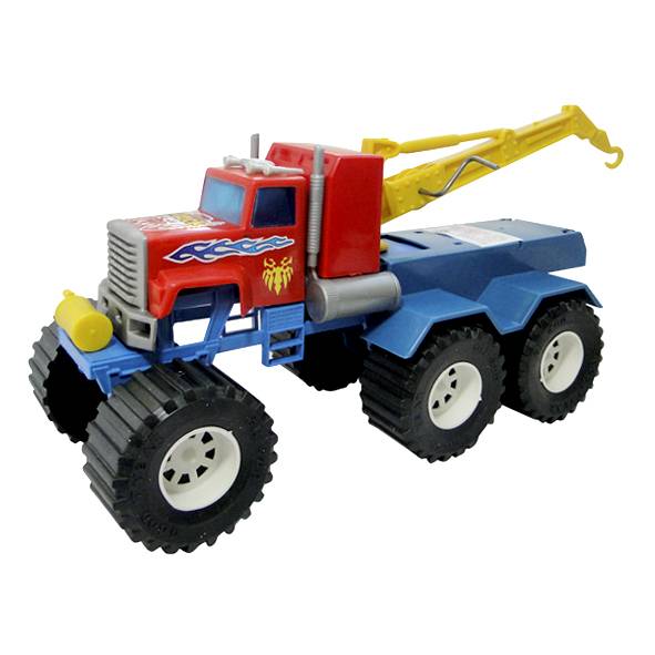 CAMION GRUA 6 RUEDAS PLAST 36CM