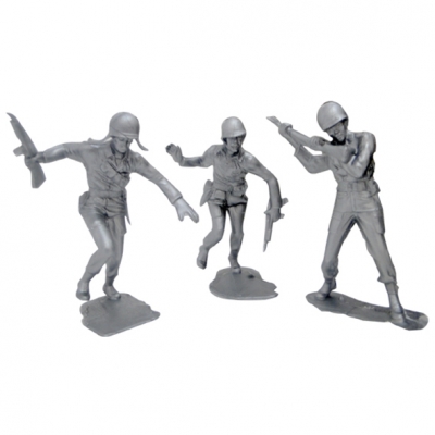 SOLDADOS X3 GRANDES RIGIDOS COL SUR 12CM