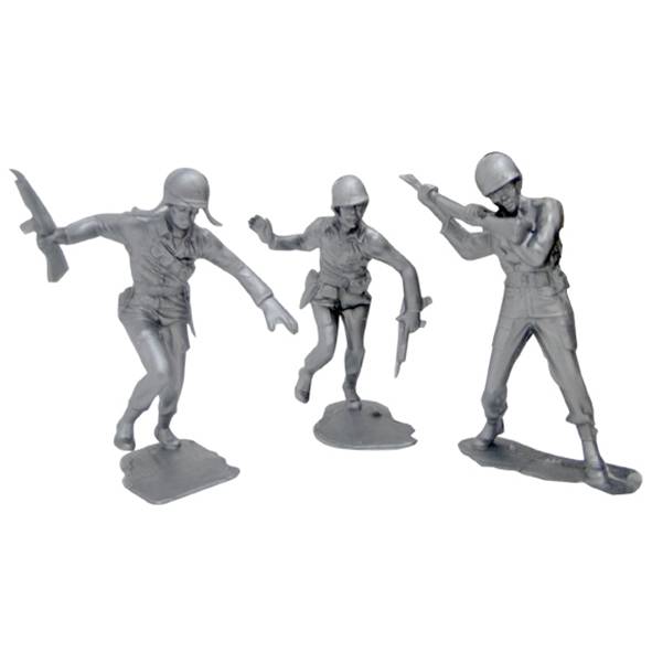 SOLDADOS X3 GRANDES RIGIDOS COL SUR 12CM