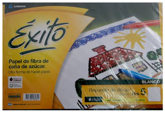 REPUESTO DIBUJO N5 EXITO BLANCO 8HJ