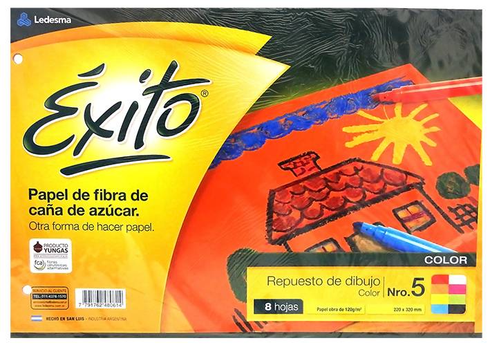 REPUESTO DIBUJO N5 EXITO COLOR 6HJ