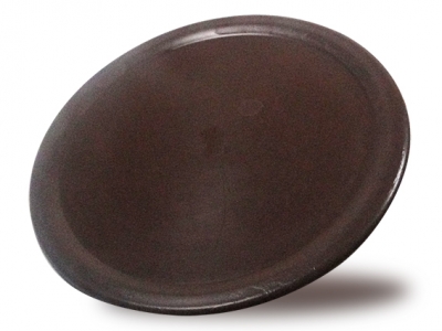 PLATO P/ASADO PLAST MARRON