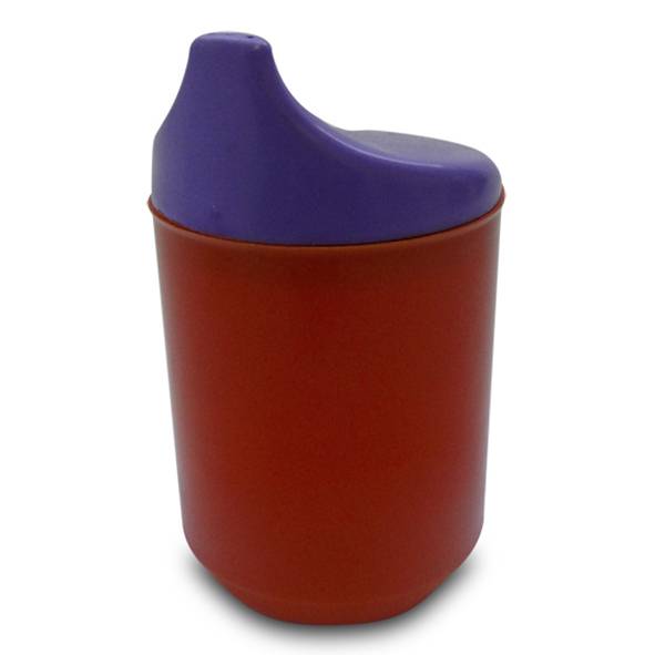 VASO PLAST CHUPITO C/TAPA COLOR 7X8.5CM