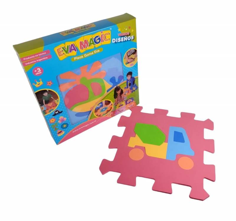 GOMA EVA PISO ENCASTR VEHIC X6 32CM