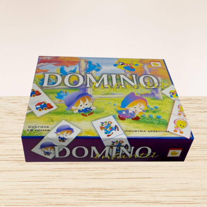 JUEGO MESA DOMINO INFANTIL