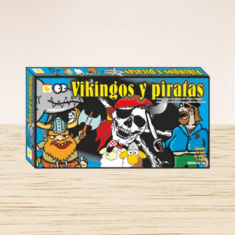 JUEGO MESA VIKINGOS Y PIRATAS