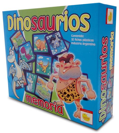 JUEGO MESA MEMORIA DINOSAURIOS