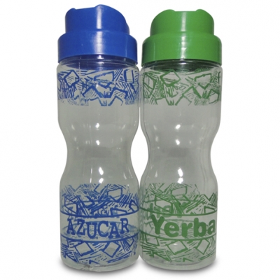 VERTEDOR AZUCAR Y YERBA CRISTAL DUO