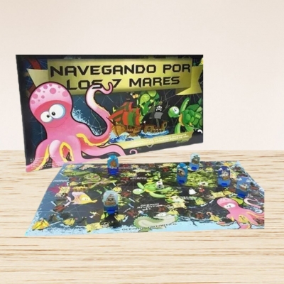 JUEGO MESA NAVEGANDO POR LOS 7 MARES