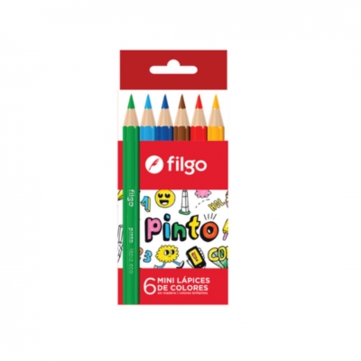 LAPICES COLOR X6 FILGO CORTO