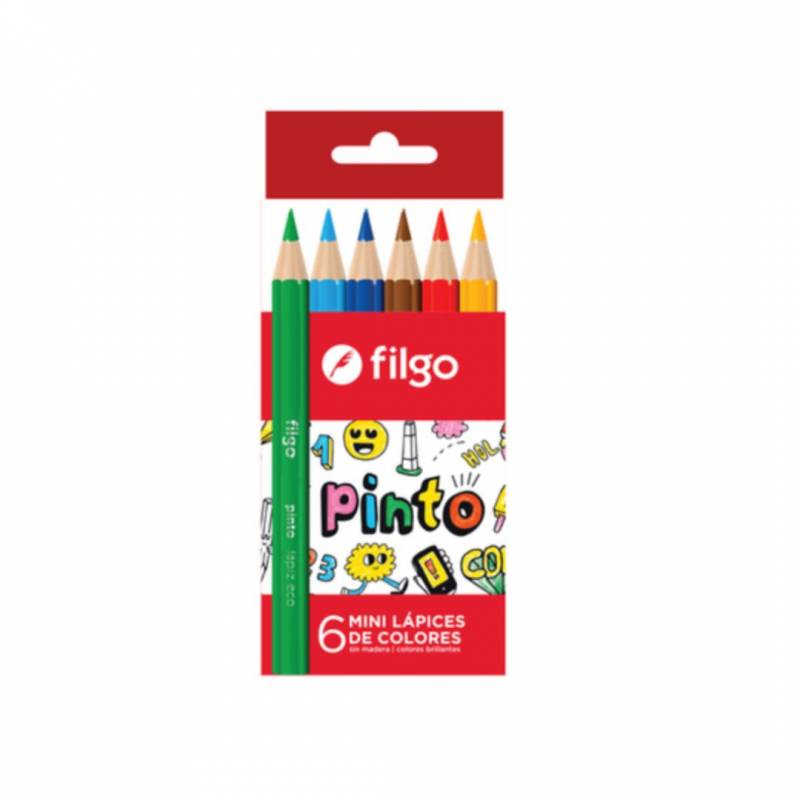 LAPICES COLOR X6 FILGO CORTO