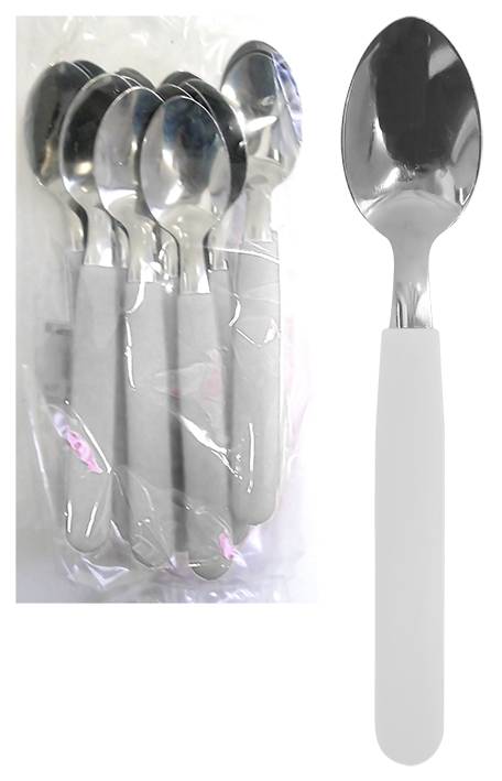 CUCHARA POSTRE X12  CAROL BLANCO BOLSA